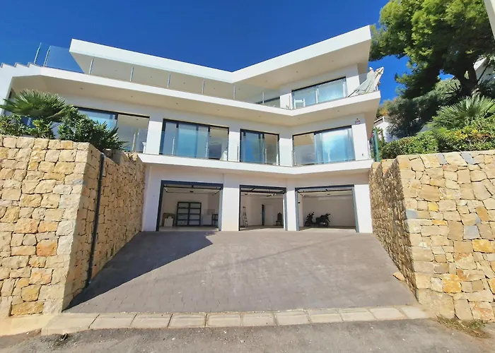 Villa Lujo Con Vistas Al Mar Villa Dulcinea By El Conserje, Cerca Del Puerto Y Sus Servicios